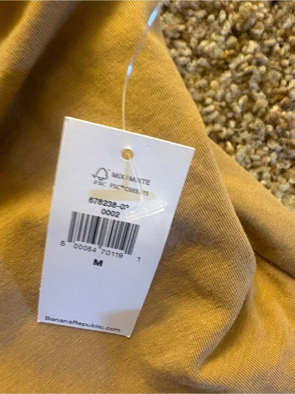 Banana Republic Tan V-Neck  One-Piece Bodysuit